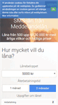 Mobile Screenshot of meddelandelan.se